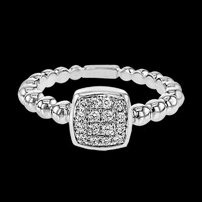 Right Hand Ring in 18k Gold with Diamonds