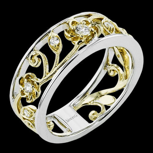 Right Hand Ring in 18k Gold with Diamonds