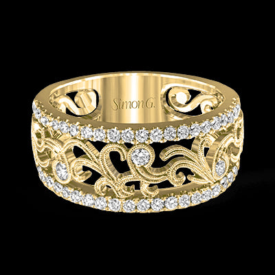 Right Hand Ring in 18k Gold with Diamonds