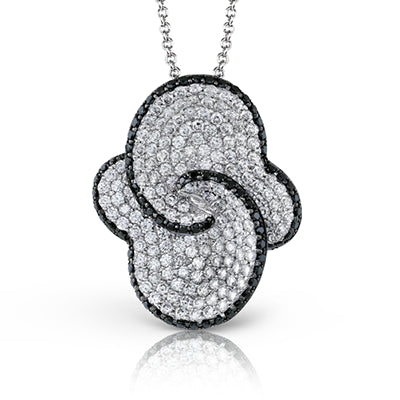 Pendant in 18k Gold with Diamonds