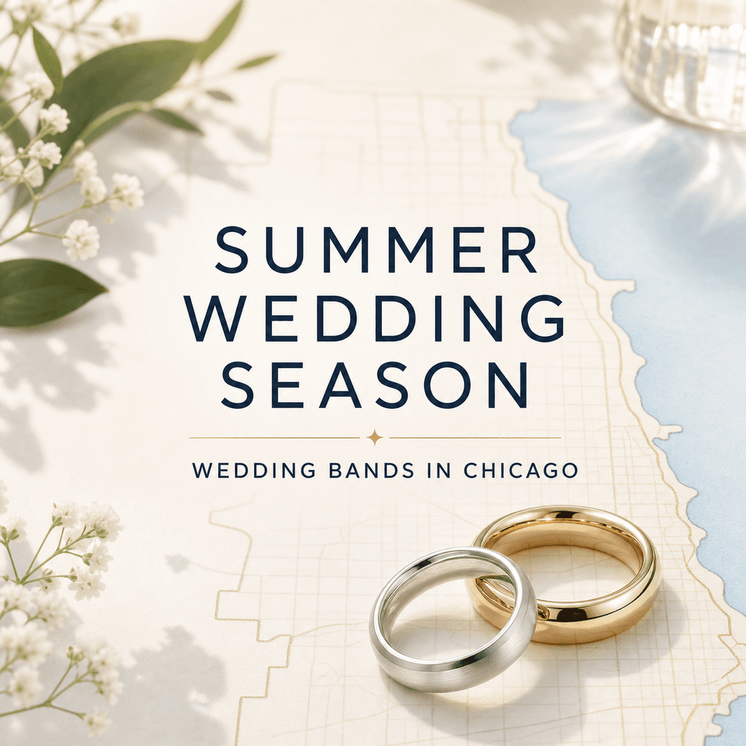 Summer Wedding Season: How to Choose the Perfect Wedding Bands in Chicago