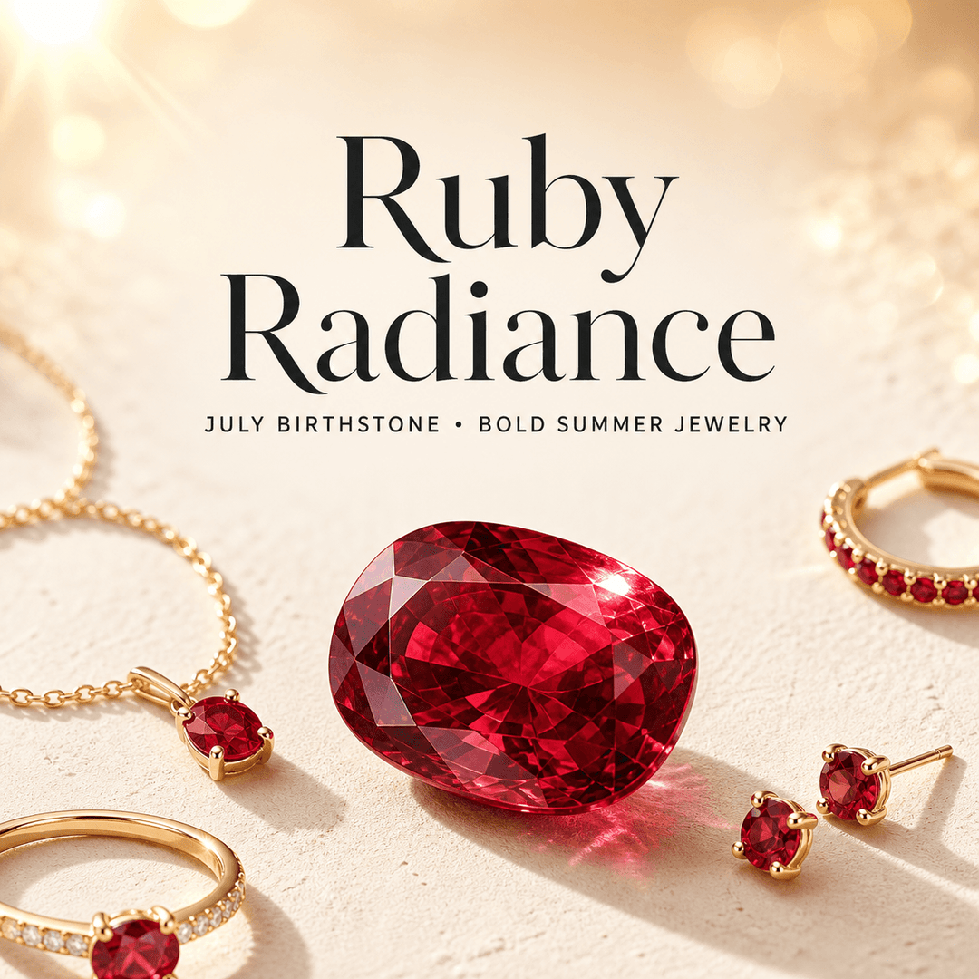 Ruby Radiance: A Guide to July's Birthstone and Bold Summer Jewelry