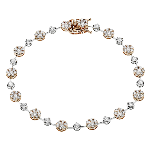 Bracelet in 18k Gold with Diamonds