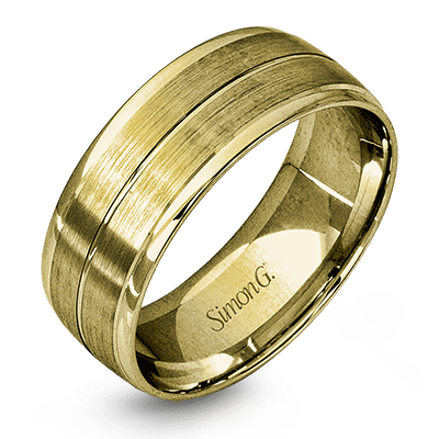 Men Ring in 14k Gold with Diamonds