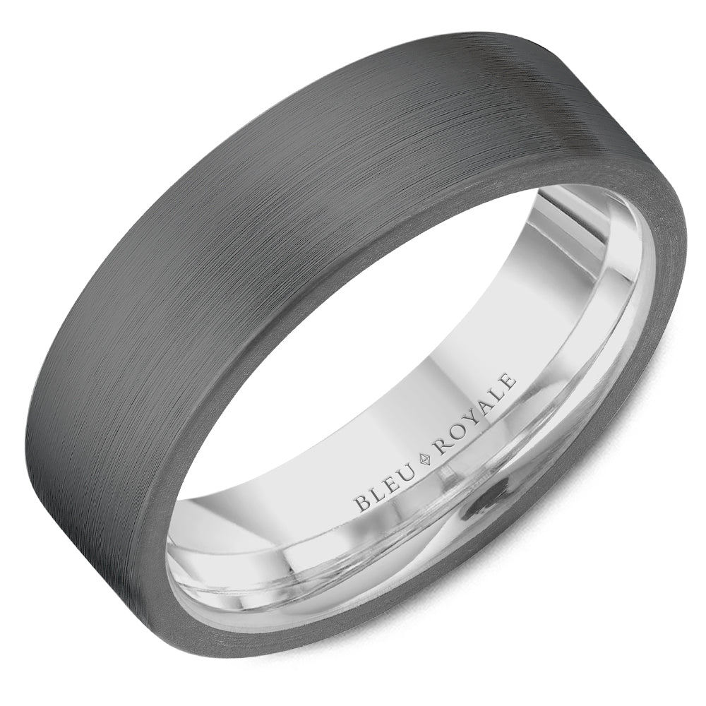 Bleu Royale Wedding Band