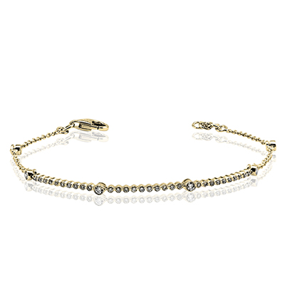 Bracelet in 18k Gold with Diamonds