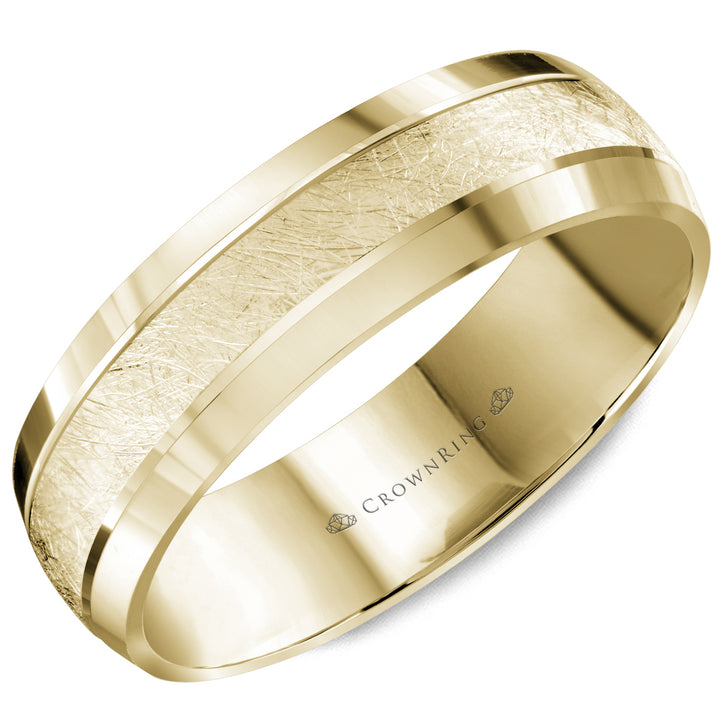 Crownring Wedding Band