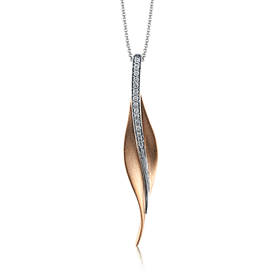 Pendant in 18k Gold with Diamonds