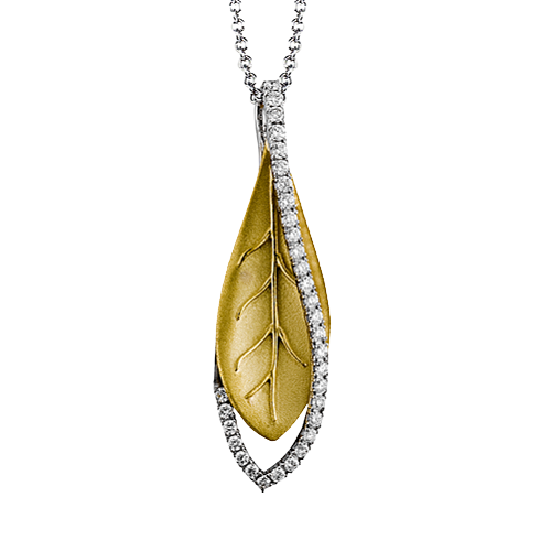 Pendant in 18k Gold with Diamonds