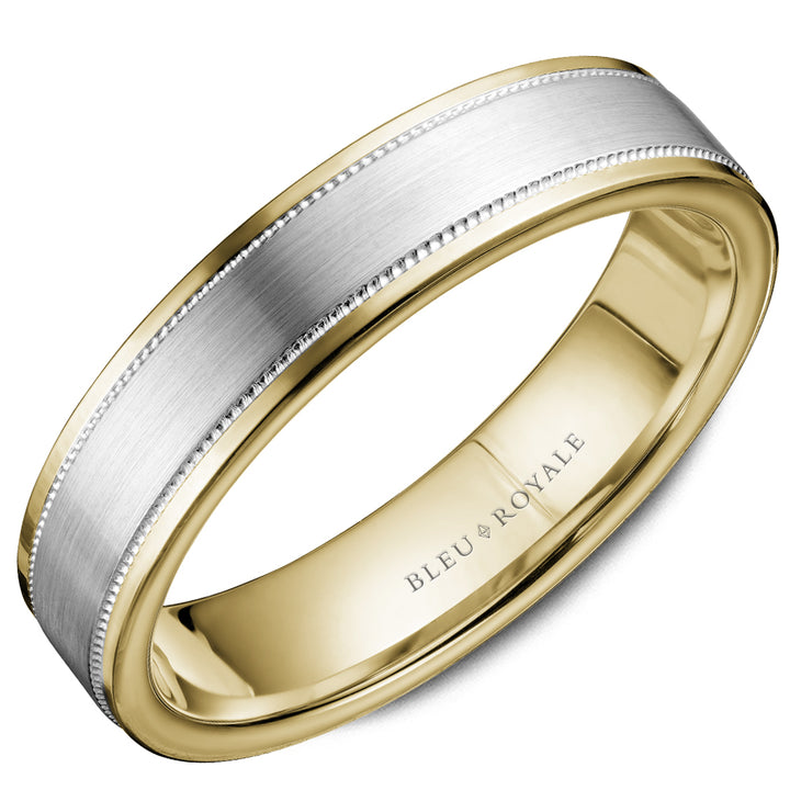 Bleu Royale Wedding Band