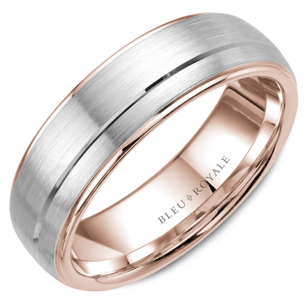 Bleu Royale Wedding Band