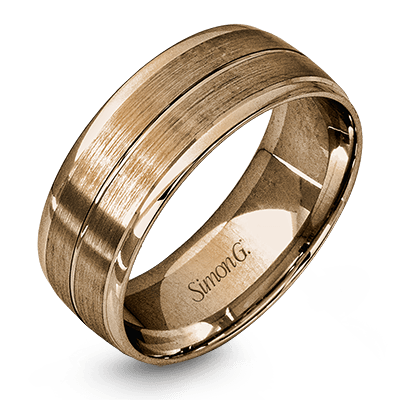 Men Ring in 14k Gold with Diamonds