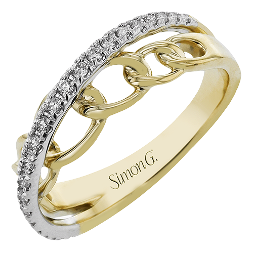 Right Hand Ring in 18k Gold with Diamonds