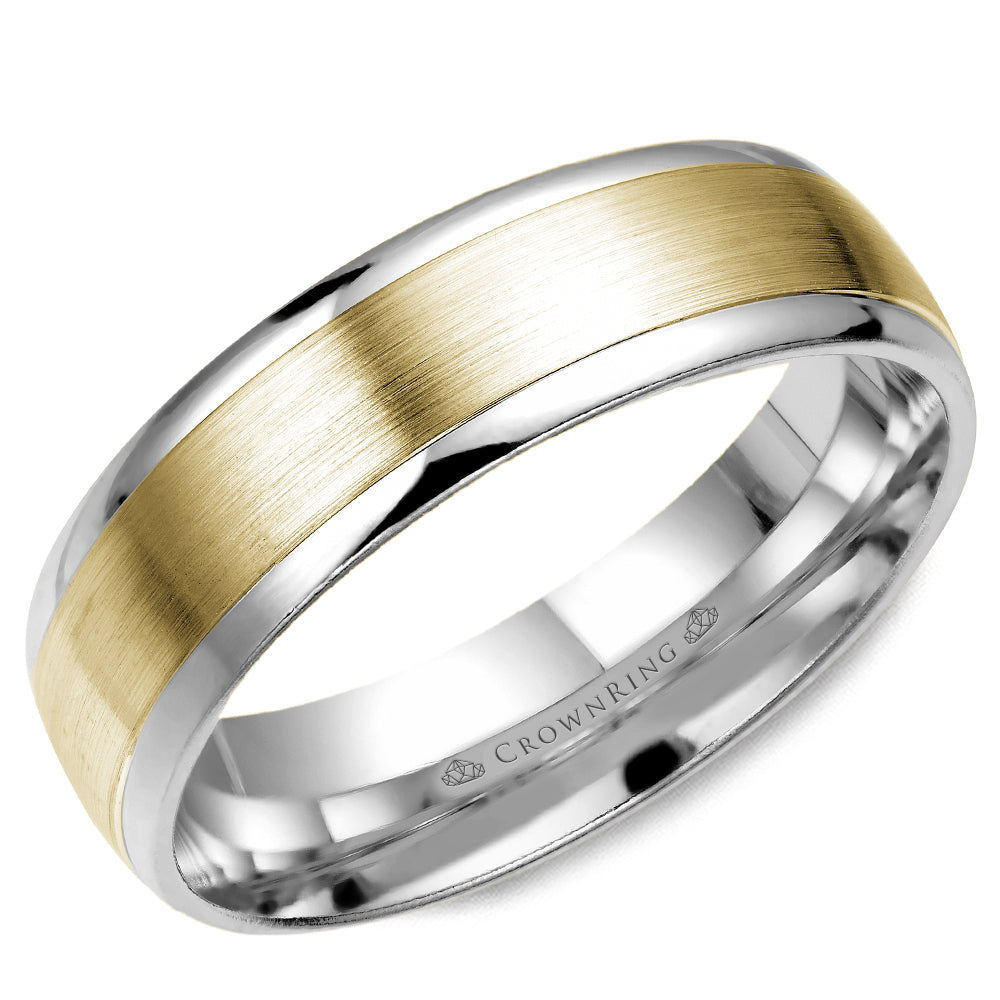 Crownring Wedding Band