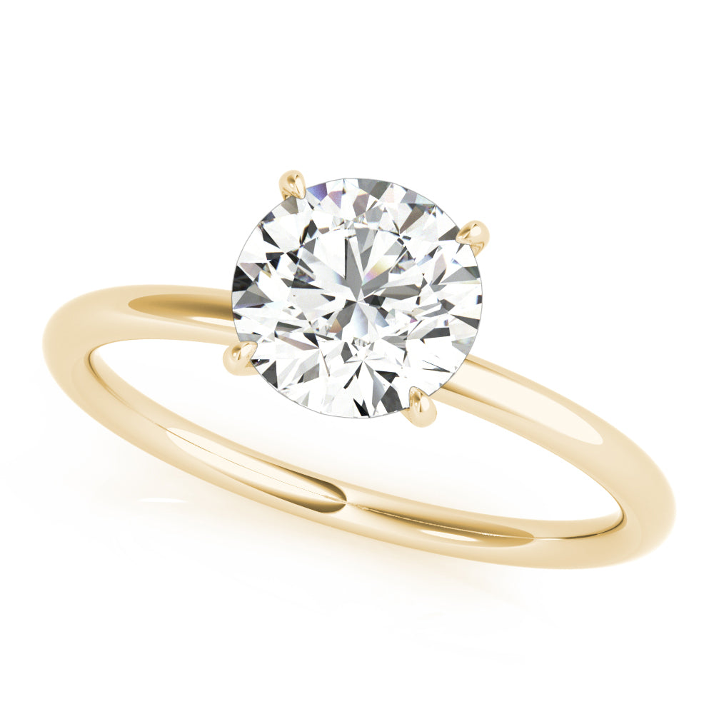 ENGAGEMENT RING ROUND CENTER