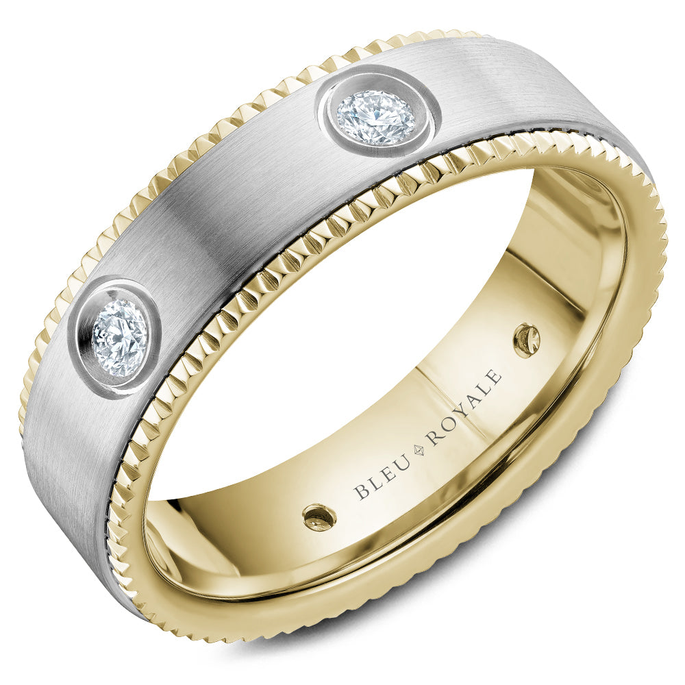 Bleu Royale Wedding Band