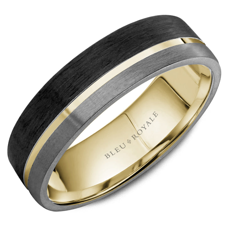 Bleu Royale Wedding Band