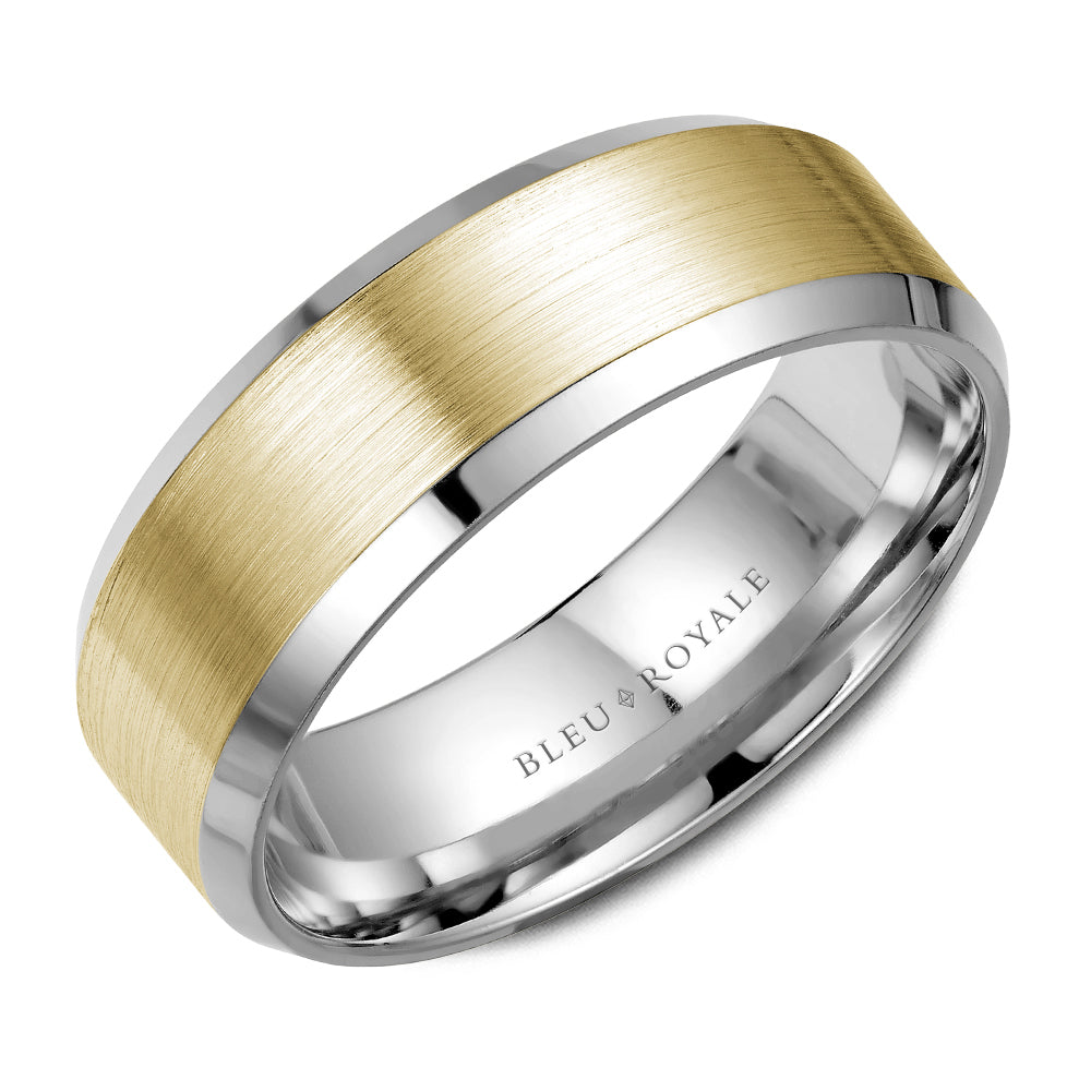 Bleu Royale Wedding Band