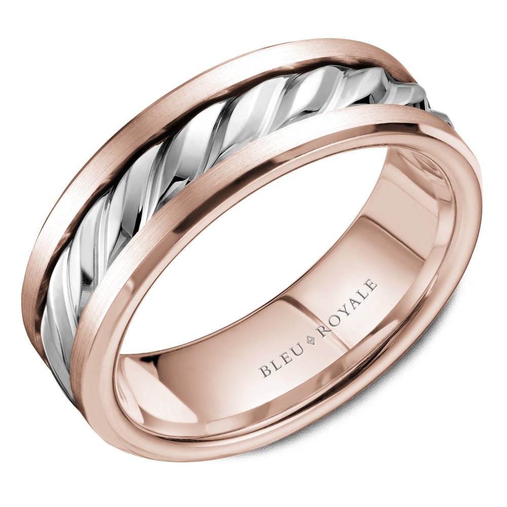 Bleu Royale Wedding Band