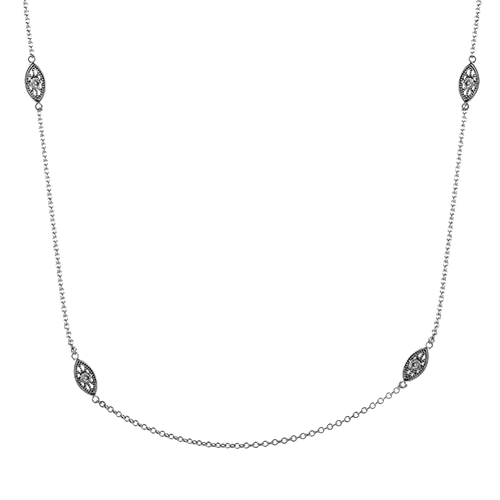 Necklace in 18k Gold with Diamonds