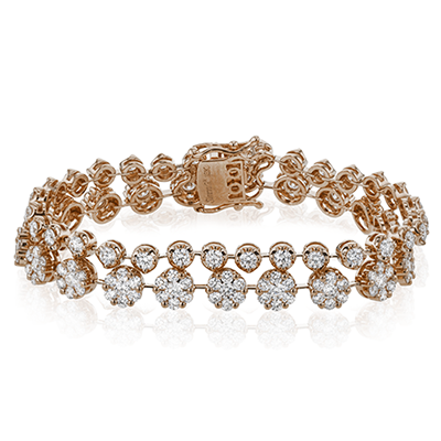 Bracelet in 18k Gold with Diamonds