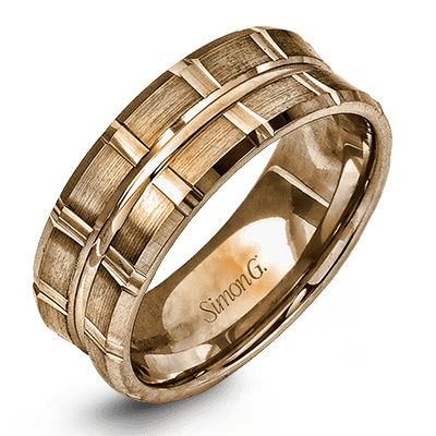 Men Ring in 14k Gold with Diamonds