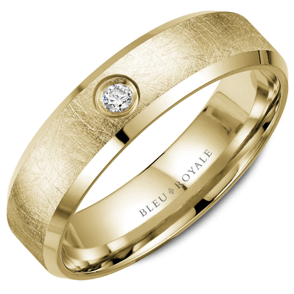 Bleu Royale Wedding Band