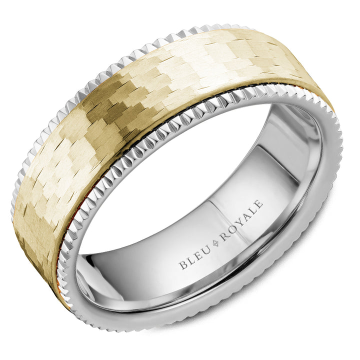 Bleu Royale Wedding Band