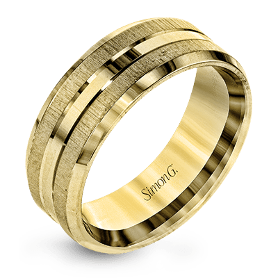 Men Ring in 14k Gold with Diamonds