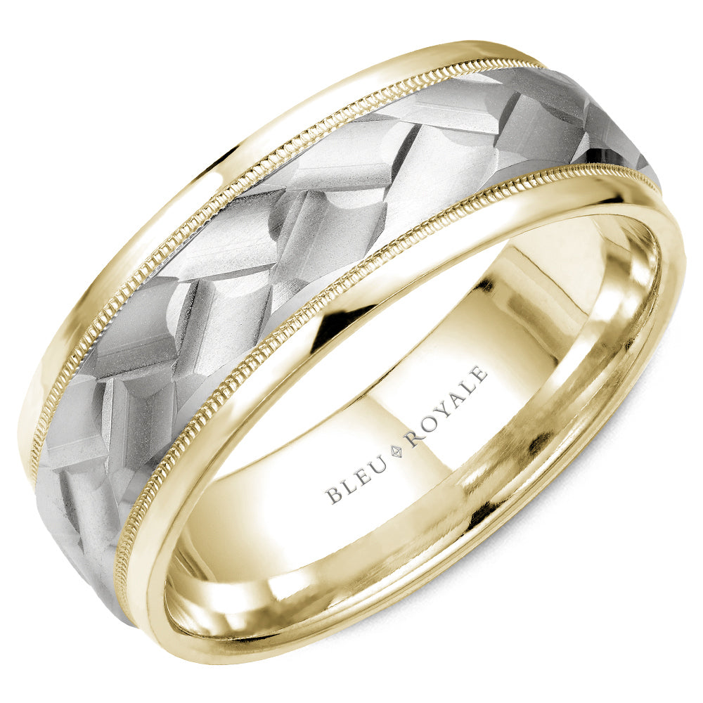 Bleu Royale Wedding Band