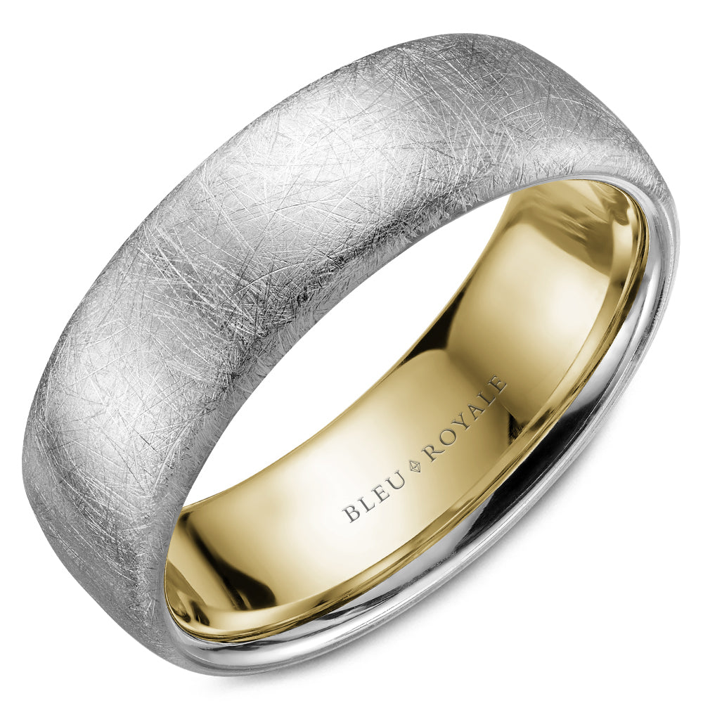 Bleu Royale Wedding Band