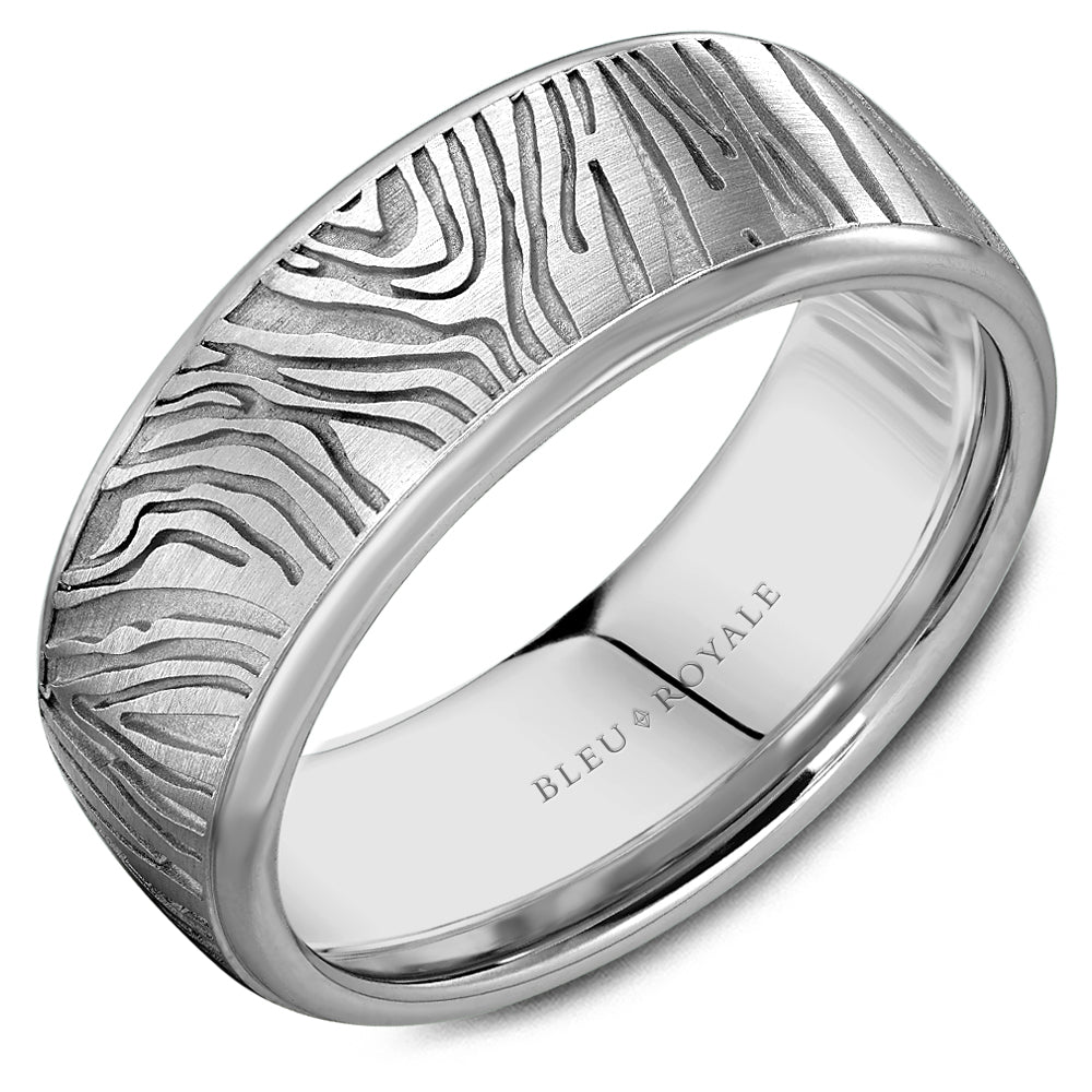 Bleu Royale Wedding Band