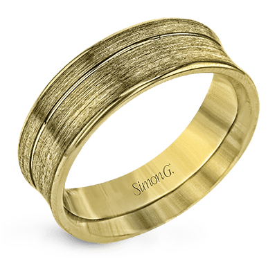 Men Ring in 14k Gold with Diamonds