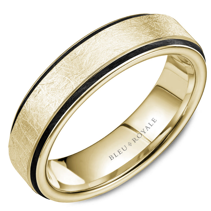 Bleu Royale Wedding Band