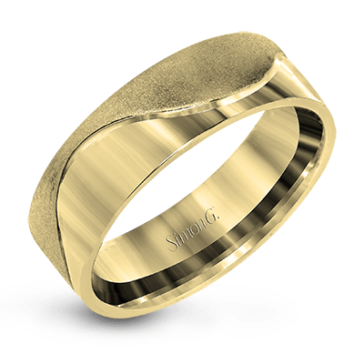 Men Ring in 14k Gold with Diamonds