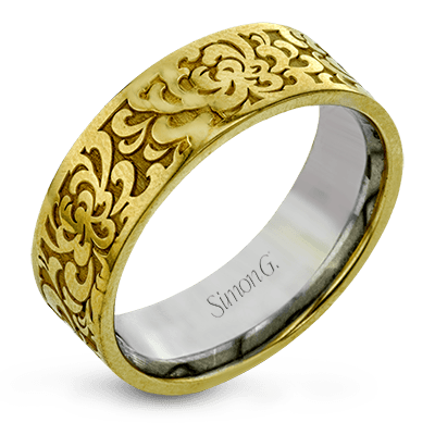 Men Ring in 14k Gold with Diamonds