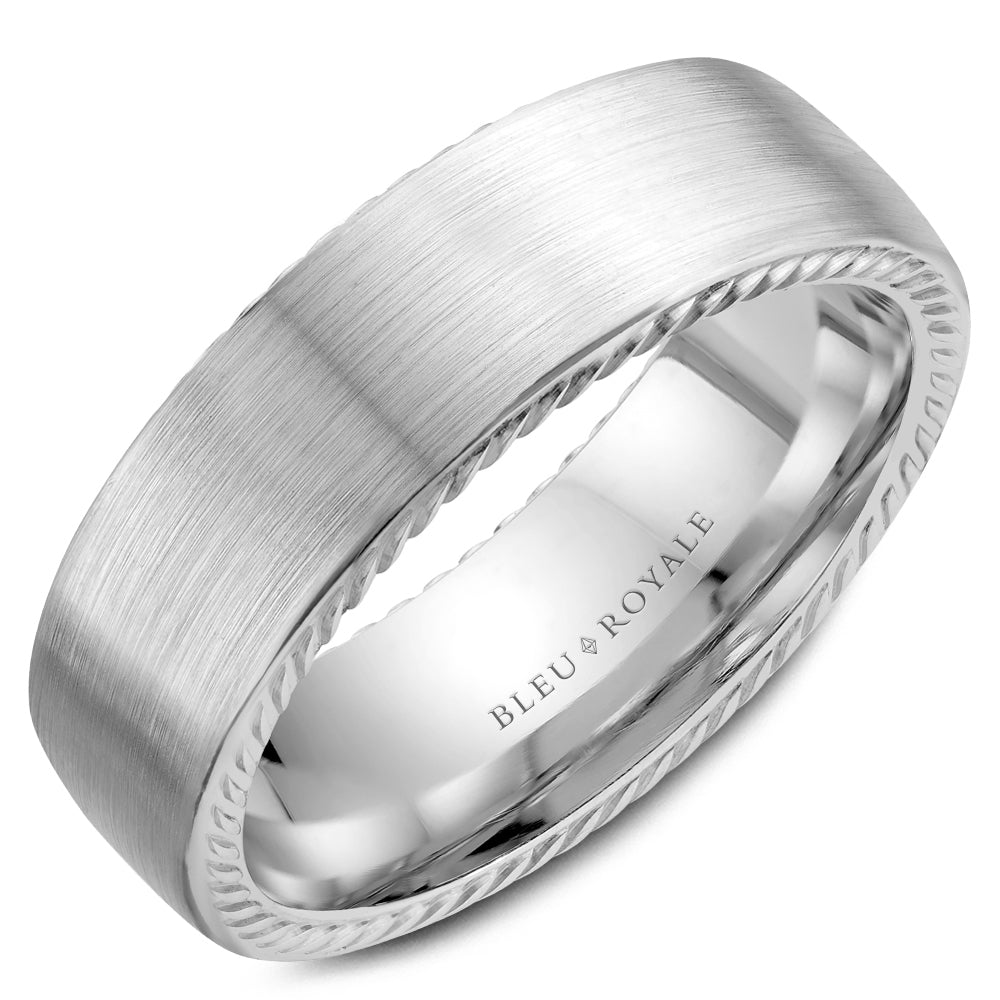 Bleu Royale Wedding Band