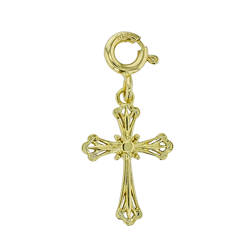 Elegant Pendant in 14K Gold