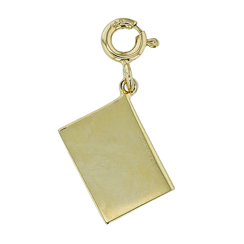 Classic Fashion Pendant in 14K Gold