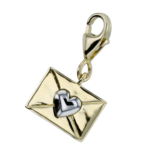 14K Two-Tone Gold Pendant Necklace