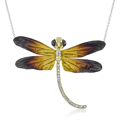 1/2 CTW Diamond Pendant in 14K Gold & 18K Gold