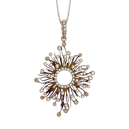 2/5 CTW Diamond Pendant in 14K Gold & 18K Gold