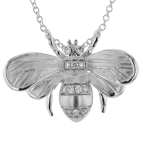 Diamond Fashion Pendant in 14K Gold, 18K Gold & Platinum