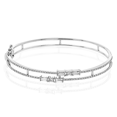 1/2 CTW Bangle in 18K Gold