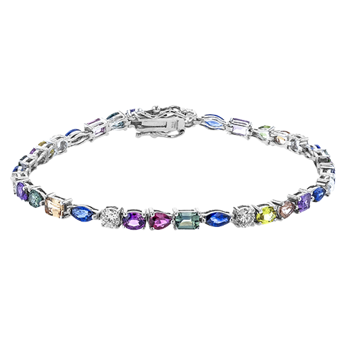 Color Bracelet in 18K Gold