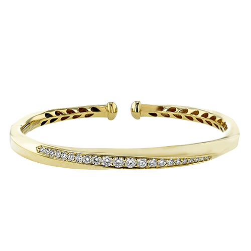 7/8 CTW Bangle in 18K Gold
