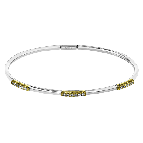 1/5 CTW Bangle in 18K Gold