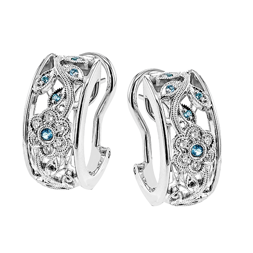 Color Earrings in 18K Gold