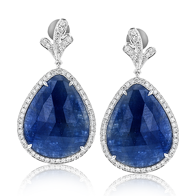 Elegant Color Earrings in 14K Gold and 18K Gold