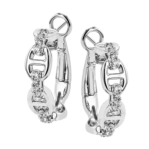 1/5 CTW Diamond Hoop Earrings in 14K Gold & 18K Gold